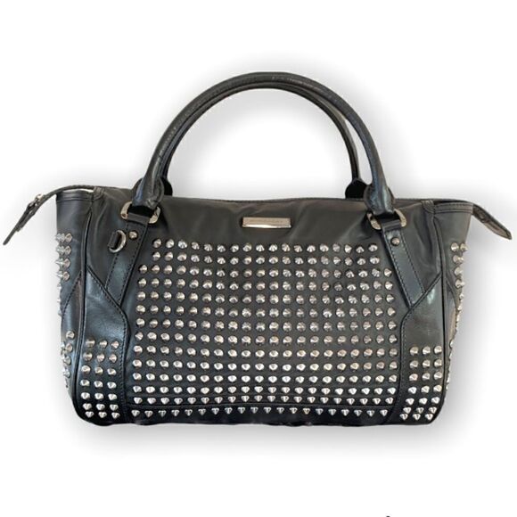 ❤️SOLD❤️BURBERRY Studded Leather Tote  - Picture 1 of 15